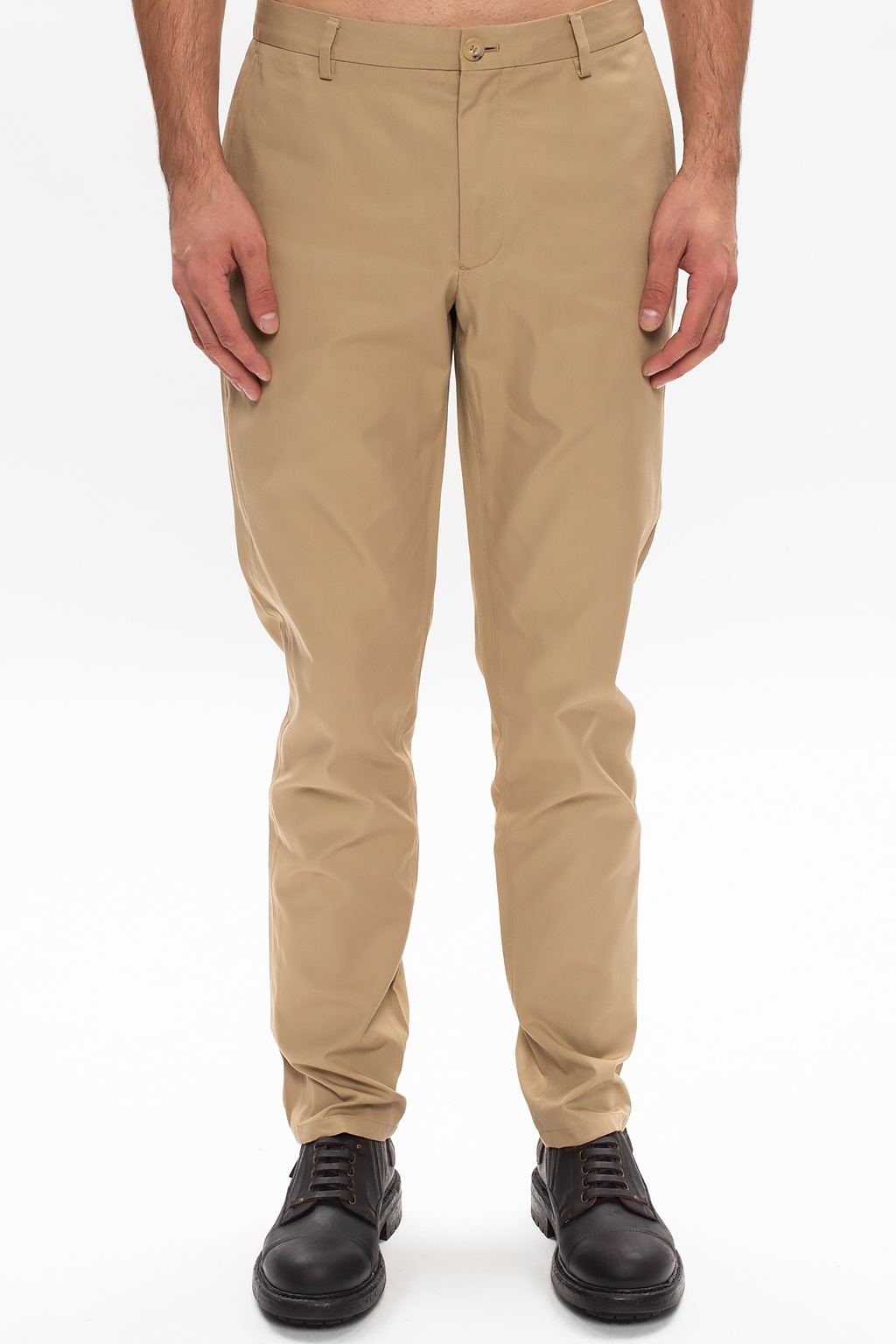 Burberry Cotton chino Stretch trousers